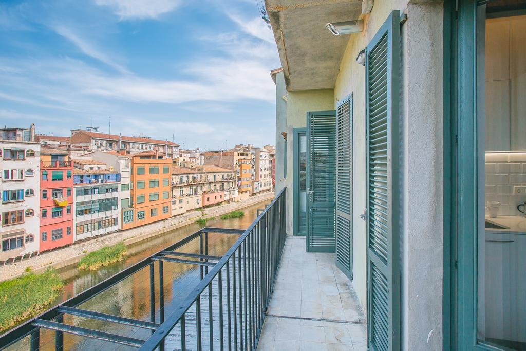 Flateli Rambla 5 3-2 Daire Girona Oda fotoğraf